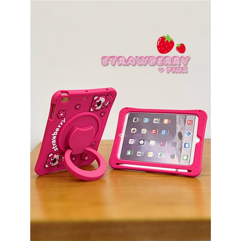 Ốp Máy Tính Bảng Silicon Mềm Có Dây Đeo Cho iPad 10.2 &quot;10.9&quot; MINI / Air 1 2 / Pro 9.7 / Air 4th 5th 6th 7th 8th 9th 10th Gen 2020 2022