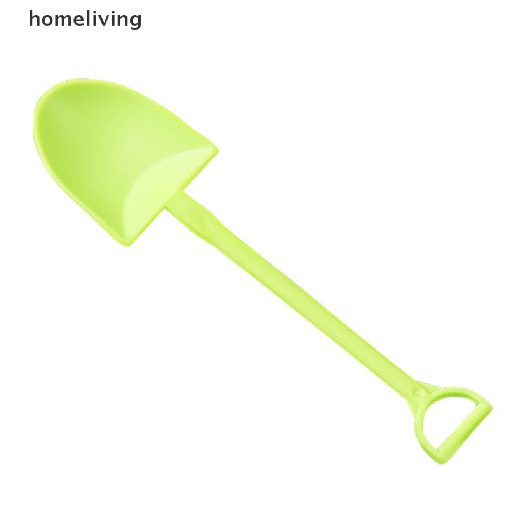 Set 100 Muỗng Ăn Kem Hình Xẻng Bằng Nhựa Sử Dụng Một Lần