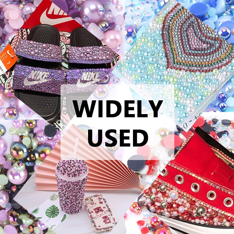 Túi Hạt Cườm Ngọc Trai 120g Dùng Trang Trí Quần Áo