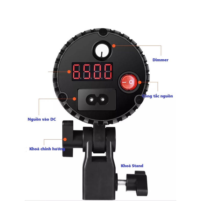 Đèn Giả Nắng Spotlight LED YM80 Bi-Colour 50W