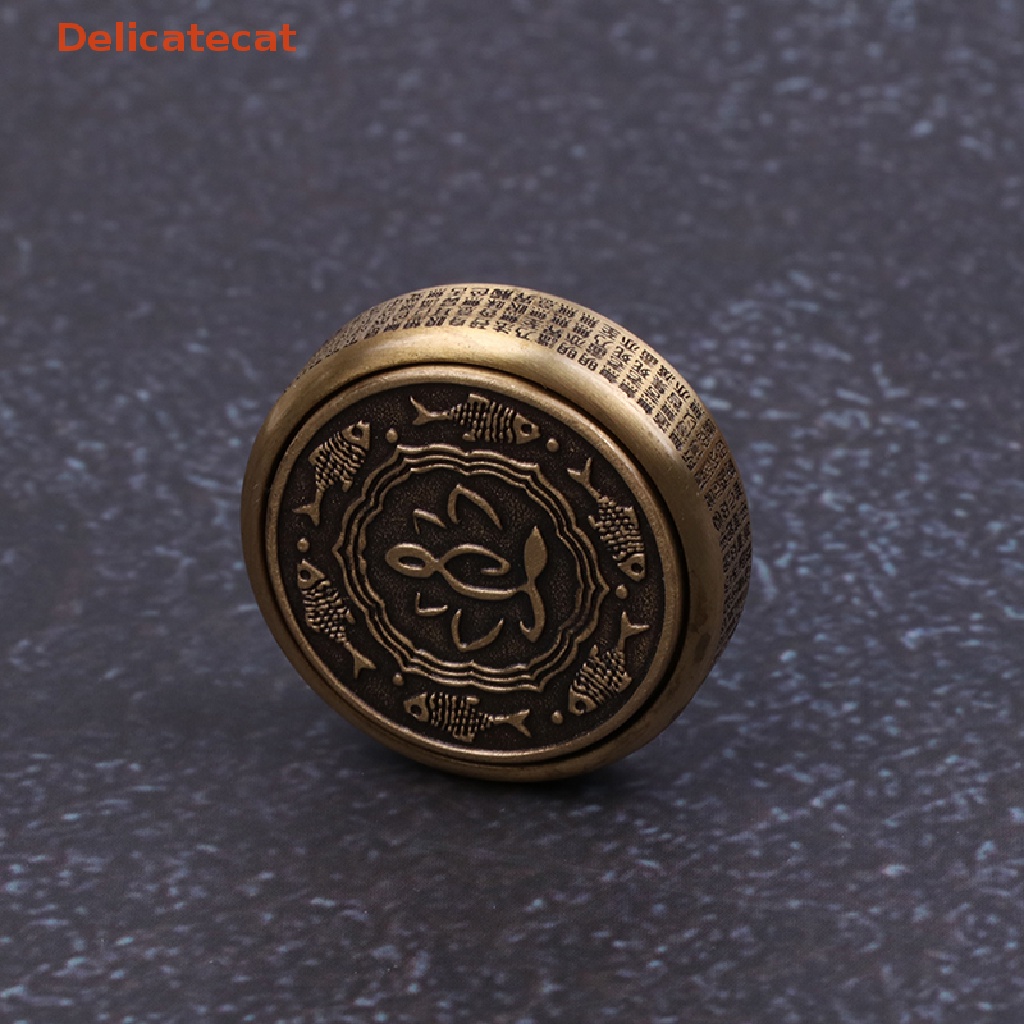 [Tinh Tế] Con Quay Đồ Chơi Fidget Spinner Zen Buddha BằNg ĐồNg Thau, GiúP GiảM