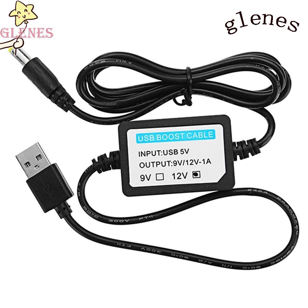 Dây cáp tăng áp DC 5V sang 12V 1A USB 1.3m chuyên dụng cho bộ định tuyến WiFi