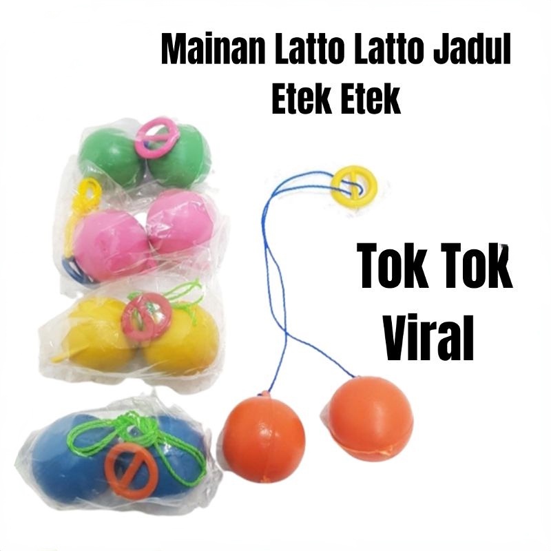 Latto Lato Bóng Đồ Chơi - Tok Tok Tok Cho Trẻ Em