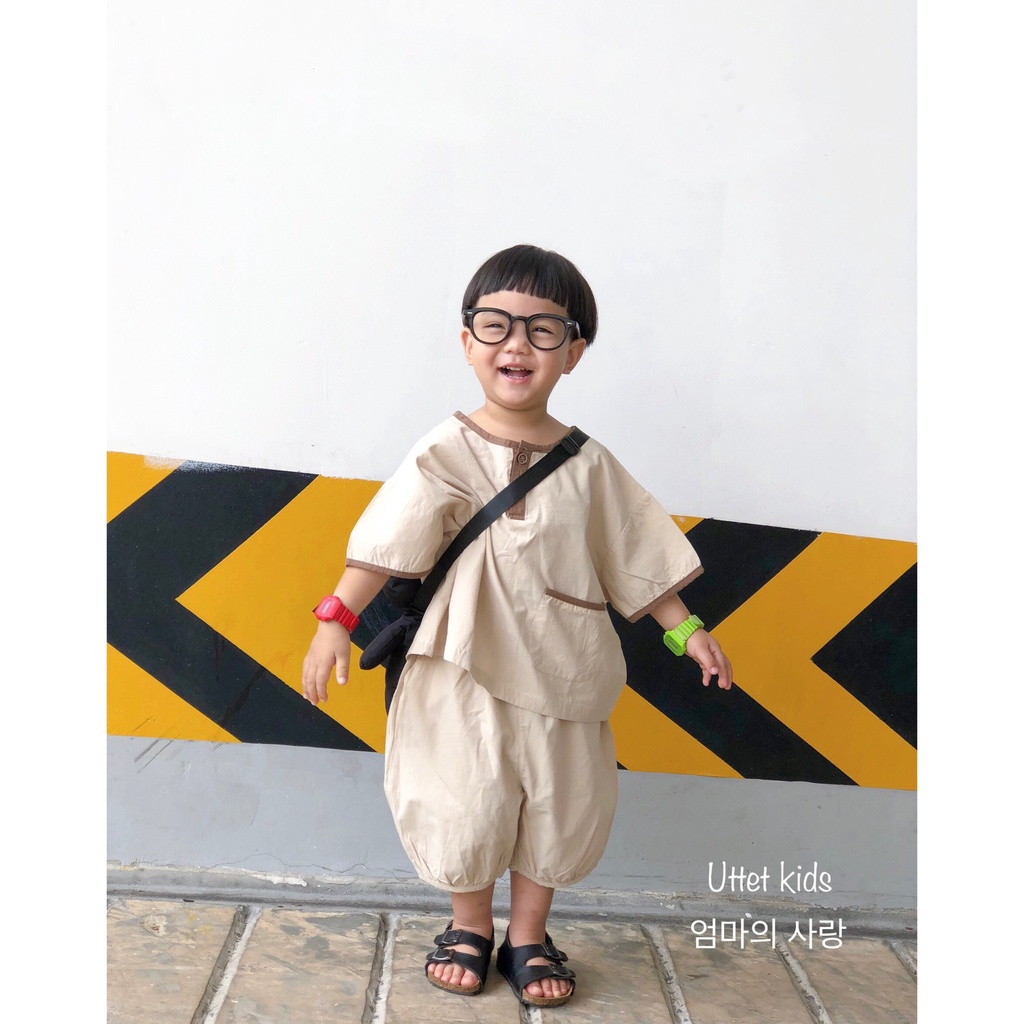 SÉT BỘ PHONG CÁCH HÀN QUỐC RẤT ĐẸP CHO BÉ GÁI VÀ BÉ TRAI 2301