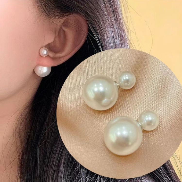 Đôi Bông Tai Ngọc Trai Giả Thời Trang Hàn Quốc