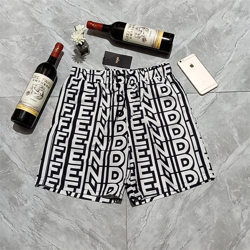 Quần Short FE88ND-2023 In Họa Tiết Cổ Điển Thời Trang Xuân Hè Cho Nam Và Nữ