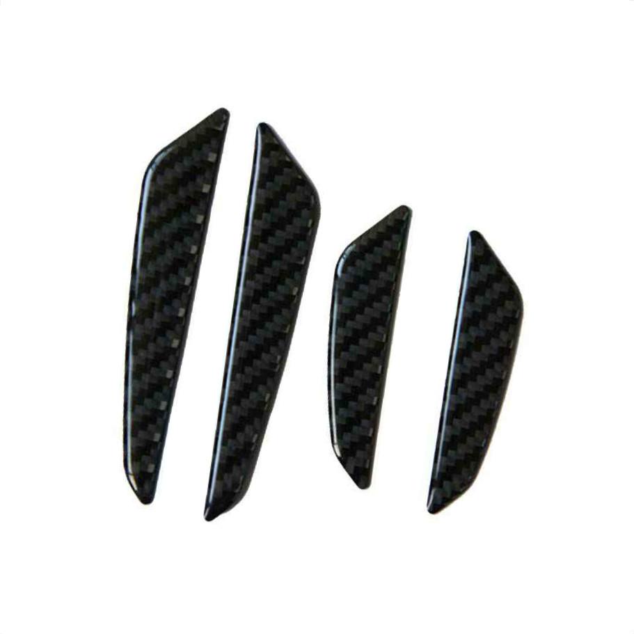 Set 4 Miếng Dán Viền Cửa Xe Hơi Chống Trầy Xước Màu Đen