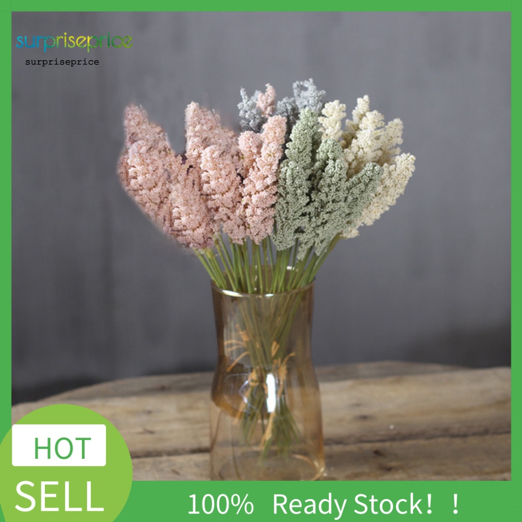 Bộ 6 Bông Hoa Giả Dùng Trang Trí Nhà Cửa / Tiệc Cưới