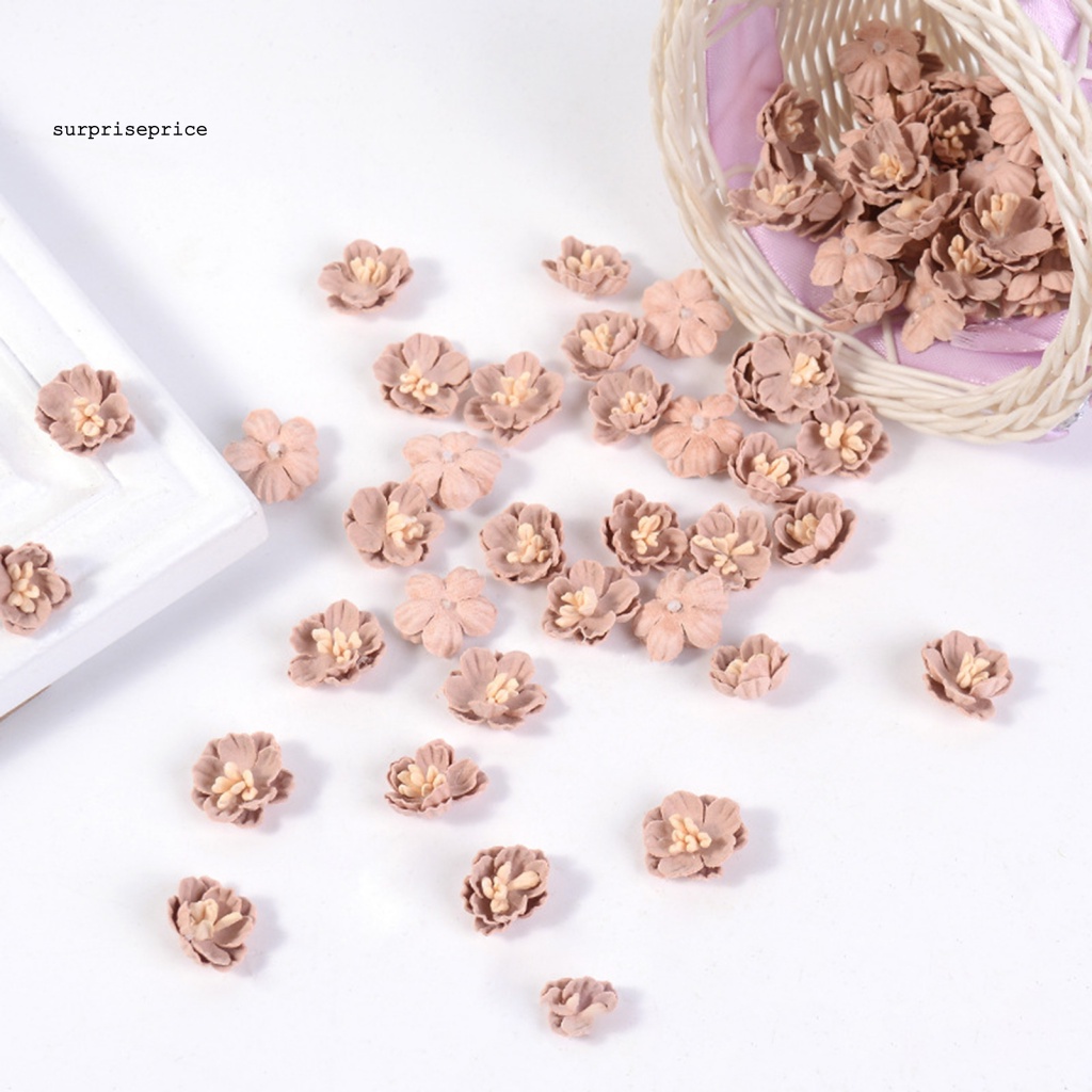 Set 10 Bông Hoa Giả Đa Năng Dùng Trang Trí
