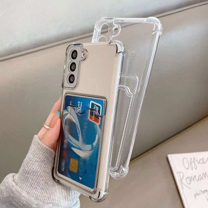 Ốp Điện Thoại Silicone Trong Suốt Chống Sốc Cho Samsung Galaxy S23 Plus Ultra S22 Plus Ultra FE S21 Plus Ultra S20 FE
