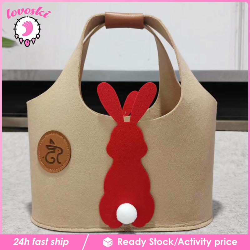 Túi Tote Hình Thỏ Mềm Mại Tiện Dụng Mang Theo Du Lịch / Đi Biển Cho Nữ