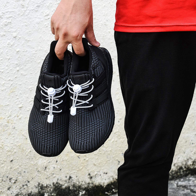 Set 6 Dây Giày Co Giãn Không Cần Buộc Phù Hợp Với Mọi Người Lớn Và Trẻ Em