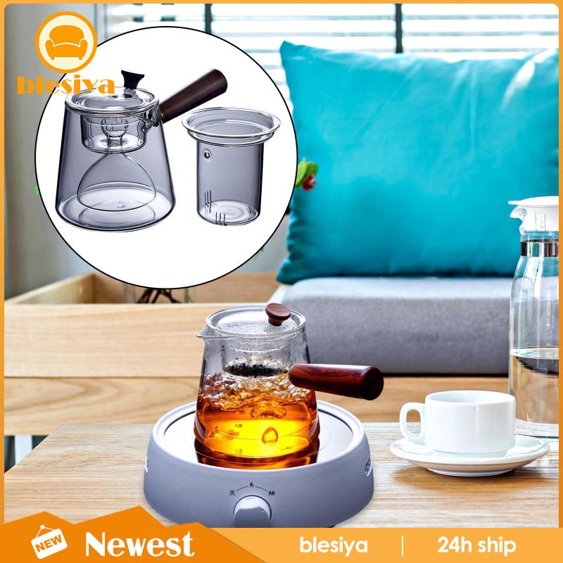 Ấm Đun Nước Bằng Kính Để Bàn Cho Nhà Bếp Văn Phòng