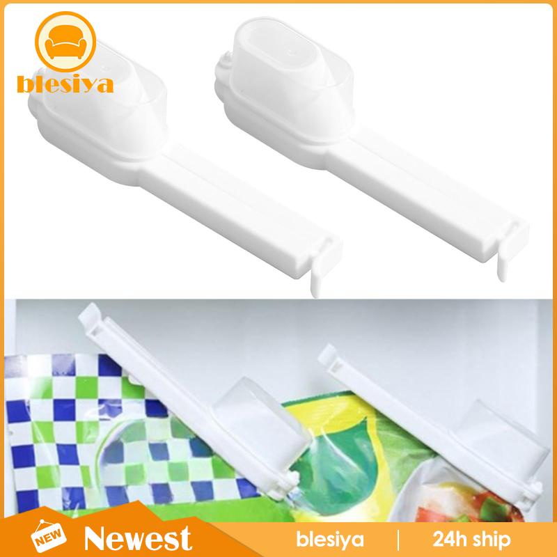Set 2 Kẹp Niêm Phong Túi Bột / Thức Ăn Có Nắp Đậy Tiện Dụng