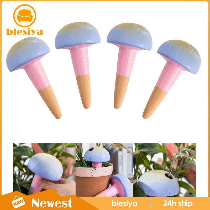 Set 4 Dụng Cụ Tưới Cây Tự Động Hình Nấm Cho Sân Vườn