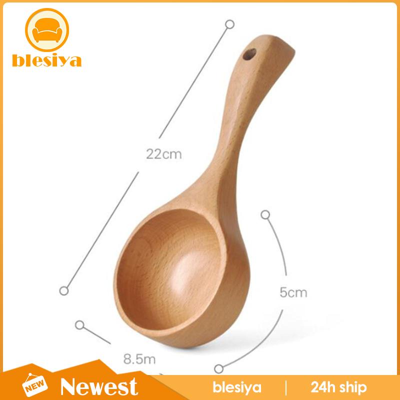 Muỗng Múc Canh Bằng Gỗ Tiện Dụng Cho Xông Hơi / Cháo
