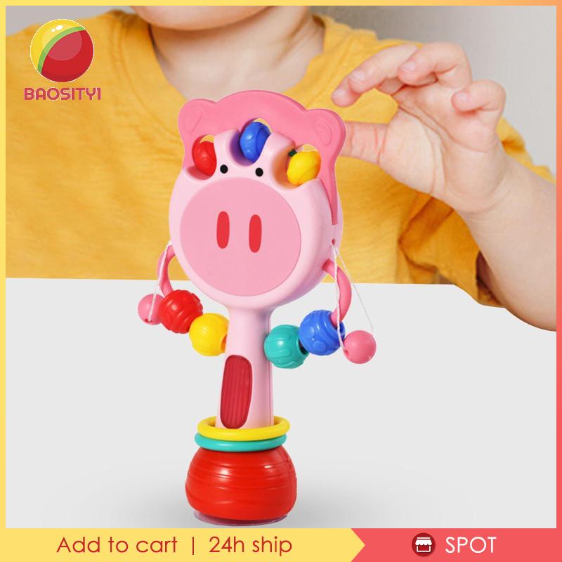 [Baosity1] Bộ Trống Lục Lạc Đồ Chơi Truyền Thống Giáo Dục Sớm Cho Bé