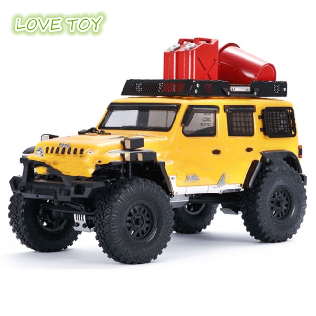 Giá Để Hành Lý Mini Bằng Kim Loại Gắn Nóc Xe Hơi Điều Khiển Từ Xa 1 / 24 Scx24