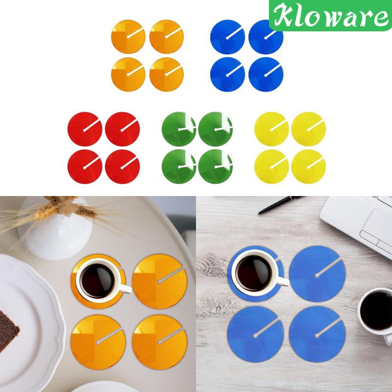 Set 4 Cốc Uống Cà Phê Dùng Làm Quà Tặng Trong Nhà Bếp