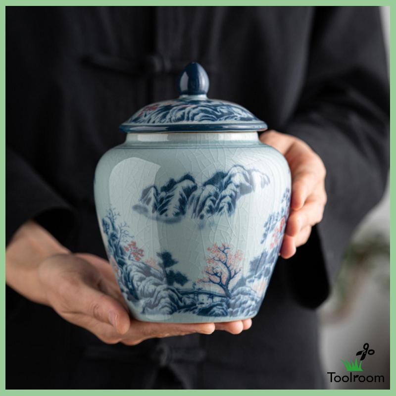 Lọ Hoa Bằng Sứ Phong Cách Trung Hoa Cổ Điển Trang Nhã