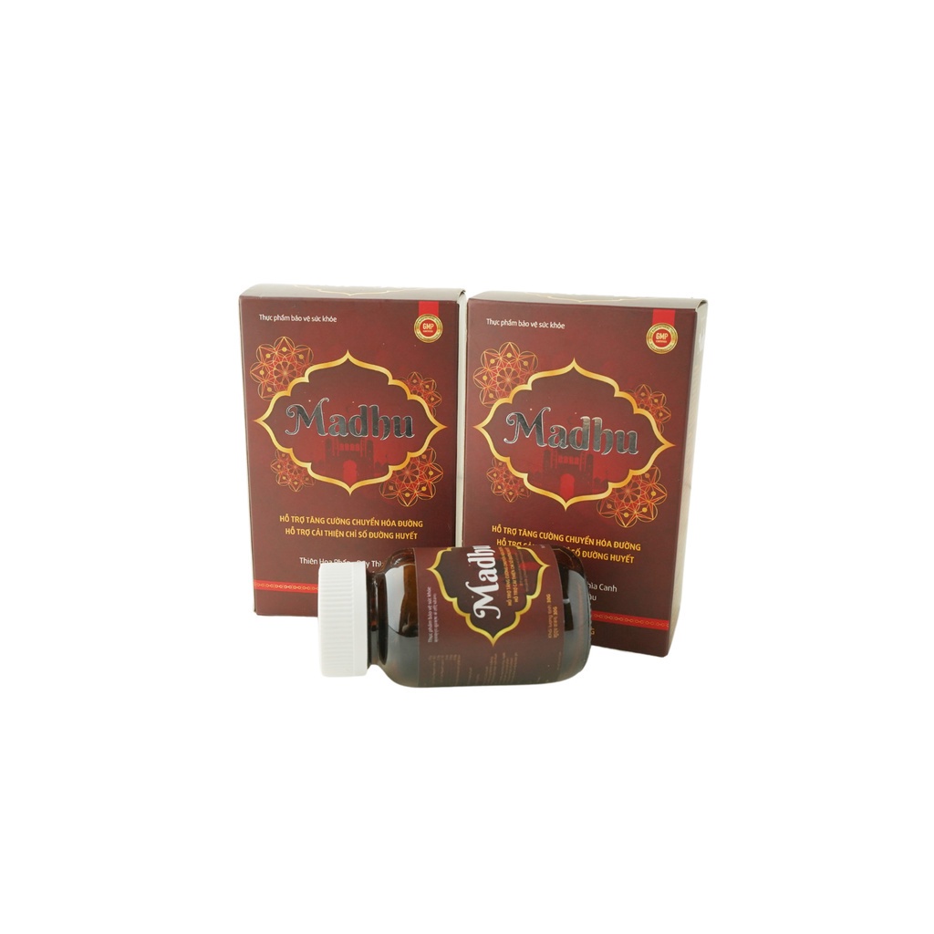 Combo 6 Hộp MadHu Hỗ Trợ Cải Thiện Chỉ Số Đường Huyết