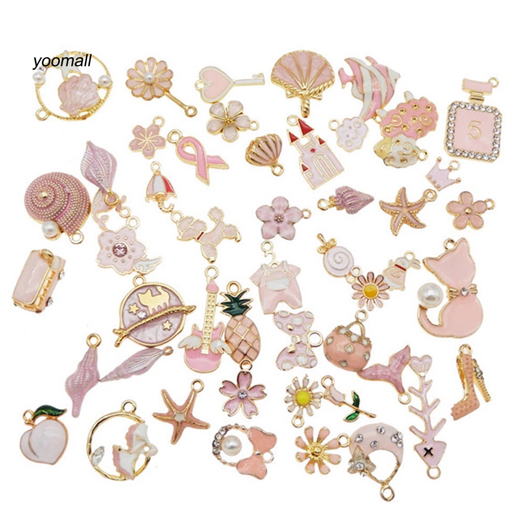 Set 31 Mặt Vòng cổ / Bông Tai / Vòng Tay Hình Ngôi Sao Bằng Hợp Kim DIY