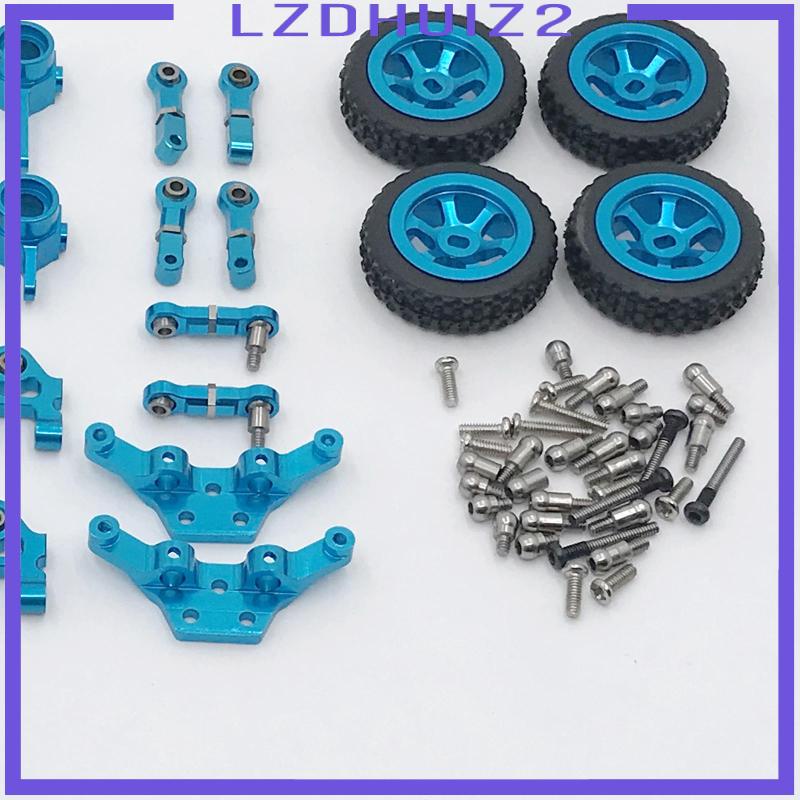 Phụ Kiện Nâng Cấp Bằng Kim Loại Màu Xanh Dương Cho Xe Hơi Điều Khiển Từ Xa WLtoys 1 / 28 P929 K969 K979 K989