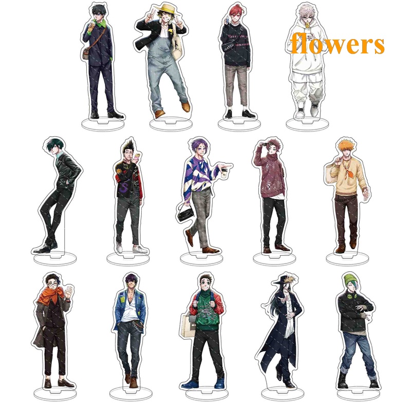 Mô Hình Nhân Vật Anime Bằng Acrylic Cao 15CM Kèm Giá Đỡ Tiện Dụng