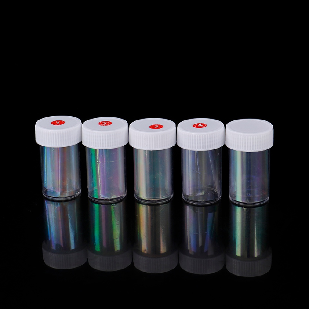 {BUDDI} Miếng Dán Móng Nghệ Thuật Chuyển Màu Laser Bằng Giấy Kính Cực Quang Cỡ Lớn {BUDDI}