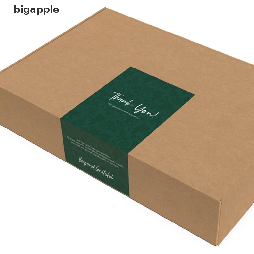 Bigapple 50 Cái er &quot;thank you for your order&quot; Dán Gói Hàng Doanh Nhân RDG