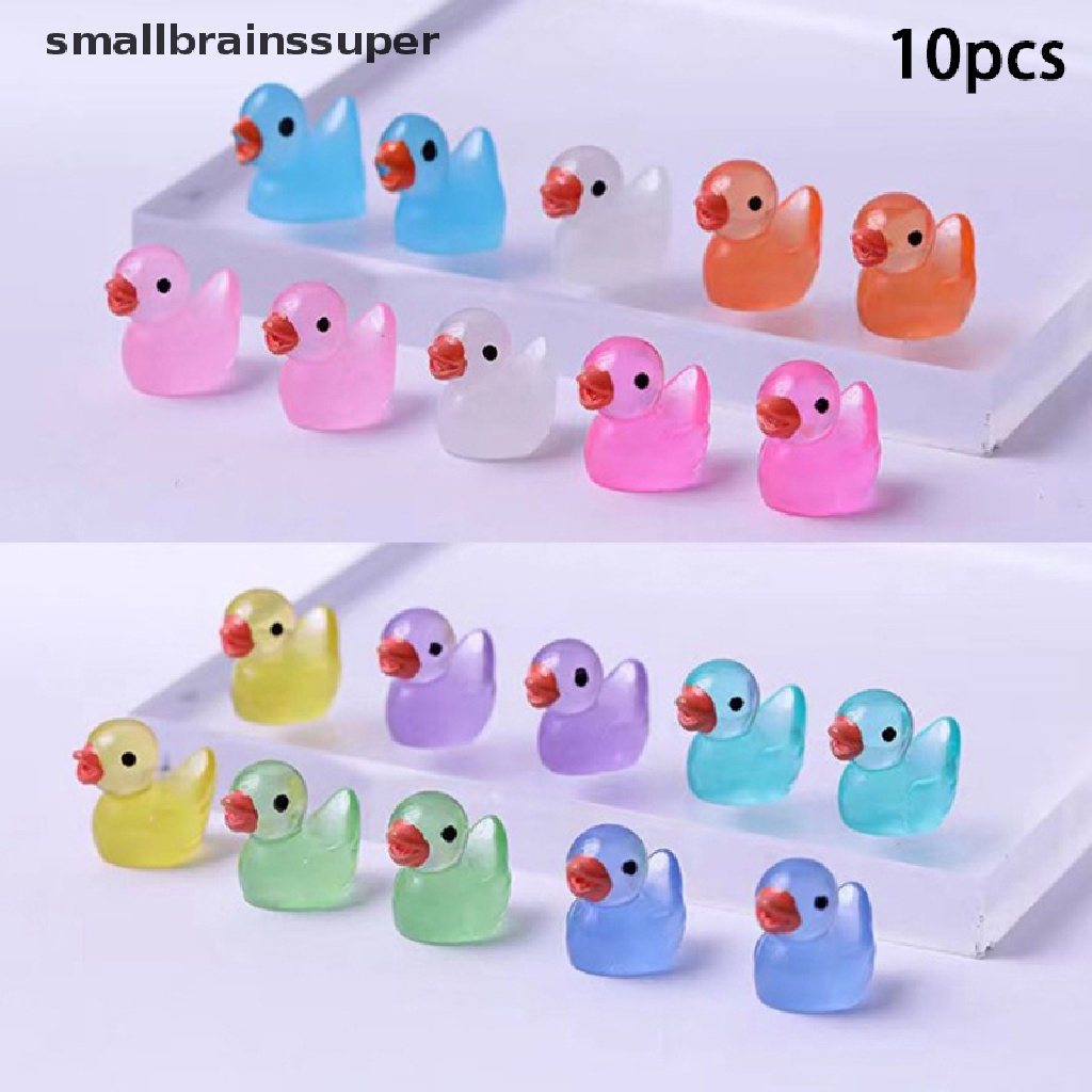 Set 10 Mô Hình Búp Bê Mini Phát Sáng Trong Bóng Tối Trang Trí Tiểu Cảnh Craf SBS
