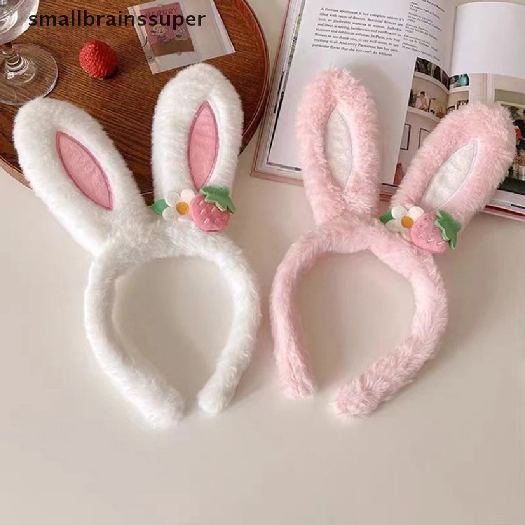 Cài Tóc Tai Thỏ Họa Tiết Hoa Hướng Dương / Thỏ / Dâu Tây Xinh Xắn Làm Quà Tặng Sinh Nhật / Lễ Phục Sinh SBS