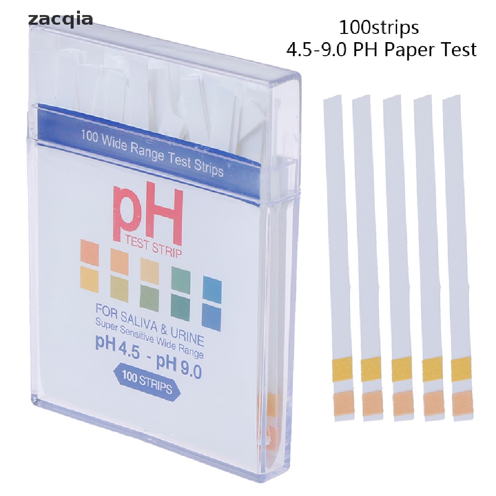 Set 100 Giấy Kiểm Tra Độ Ph 4.5-9.0 Chuyên Dụng Cho Phòng Thí Nghiệm