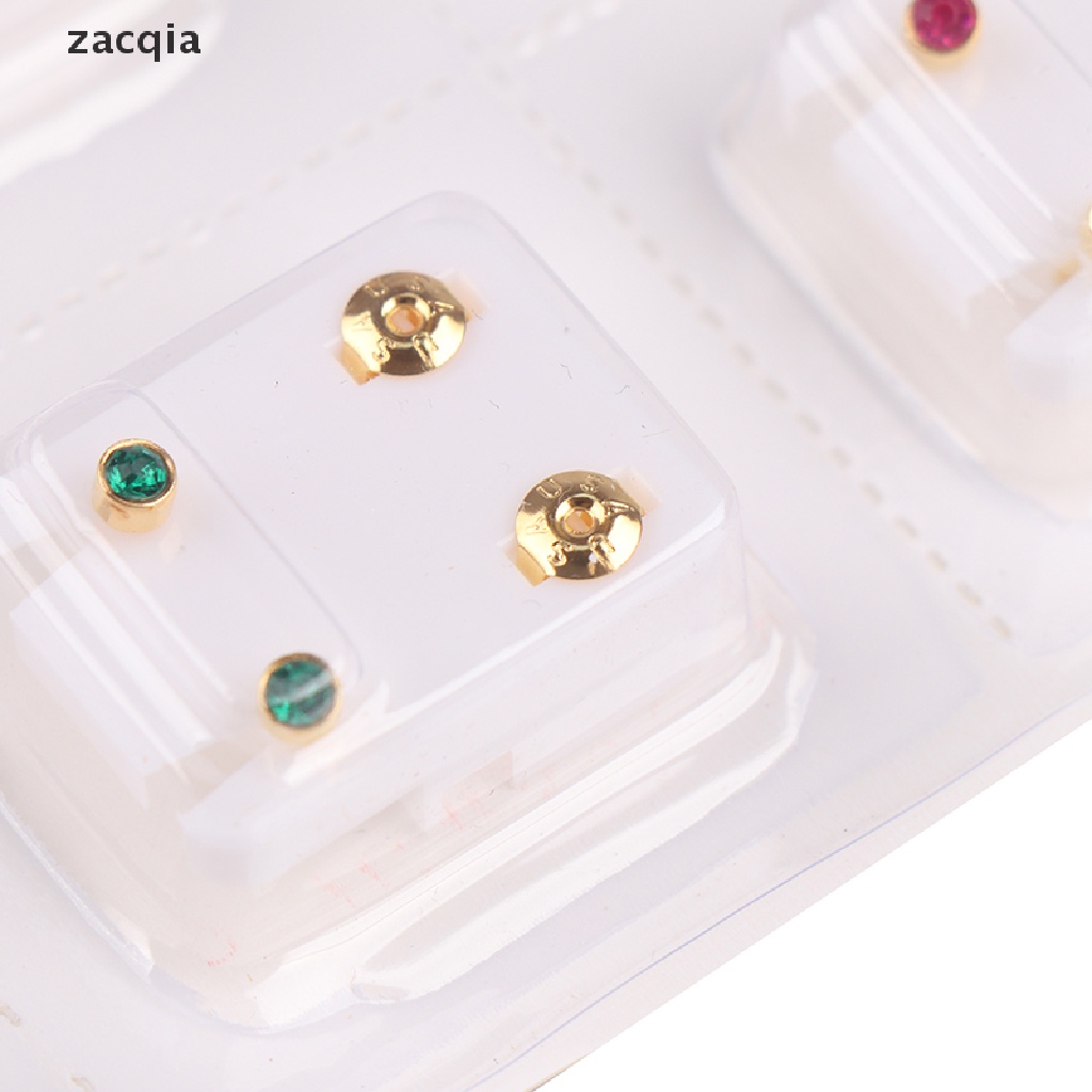 Set 24 Khuyên Tai Thép Không Gỉ Dùng Cho Y Tế