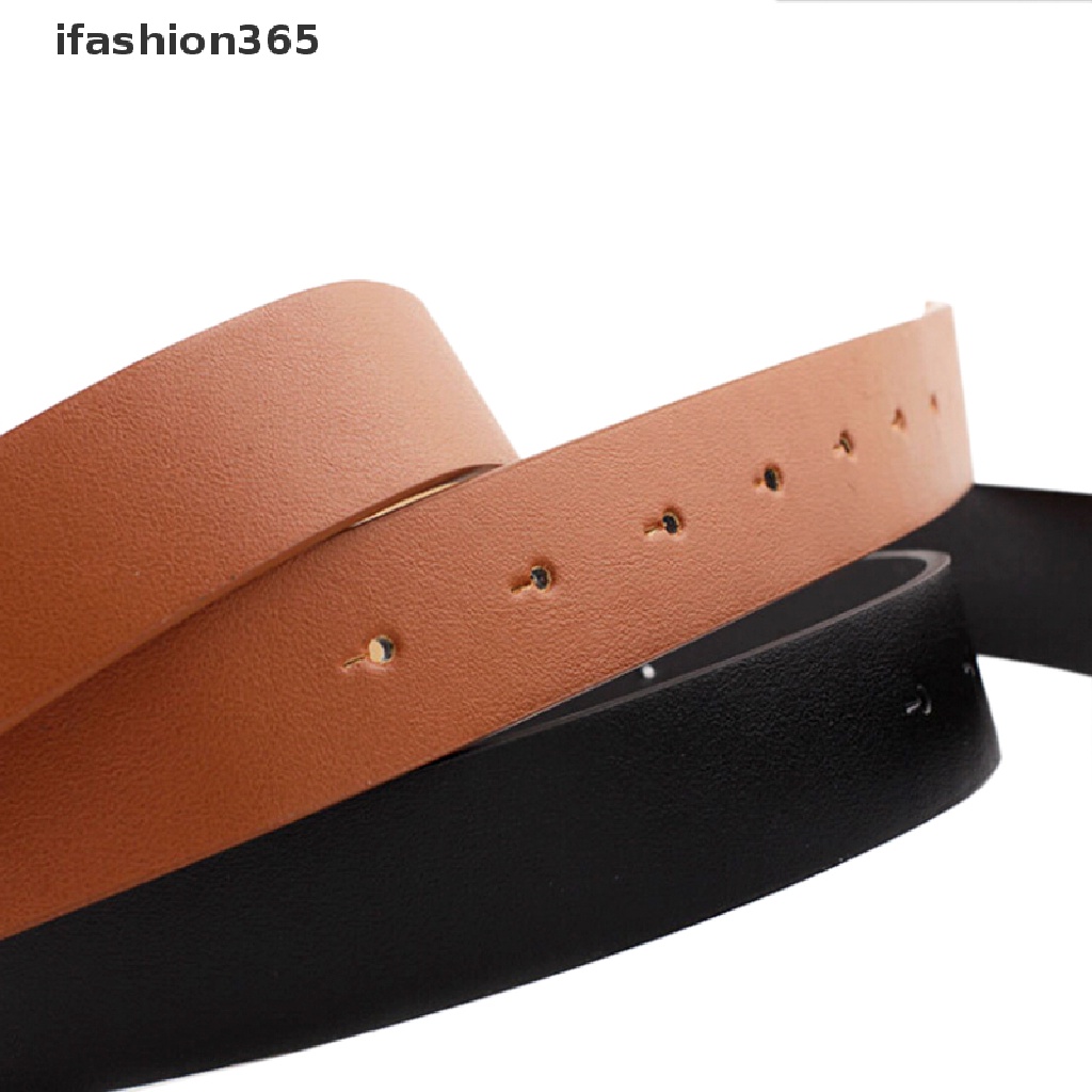 Thắt Lưng Da Khóa Tròn Kim Loại Thời Trang Cho Nữ ifashion365