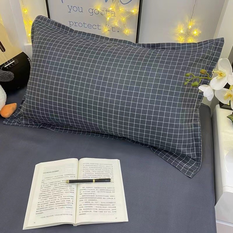 Set 2 Vỏ Gối Kích Thước 30x50 / 40x60 / 48x74 Thân Thiện Với Da Dành Cho Người Lớn Và Trẻ Em