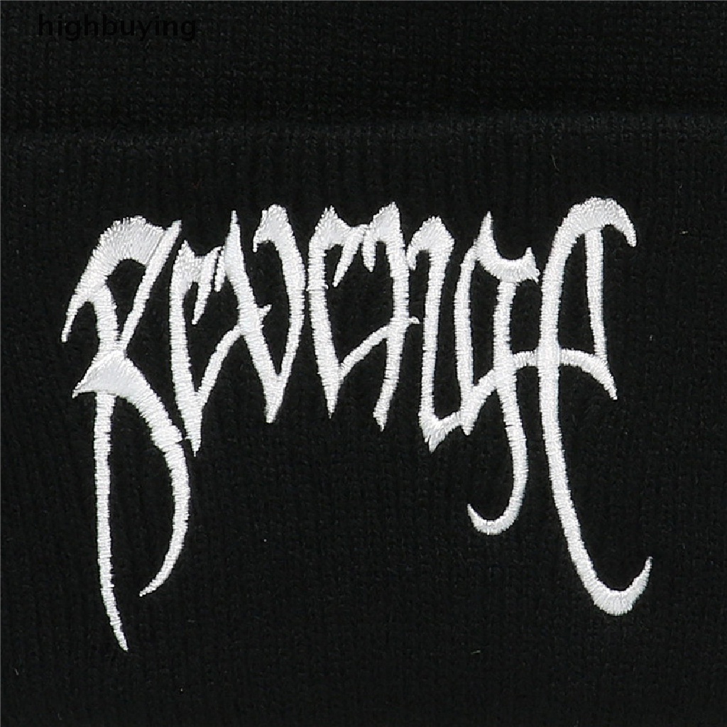 Mũ Len Beanie Màu Đen Giữ Ấm Mùa Đông Cho Nam