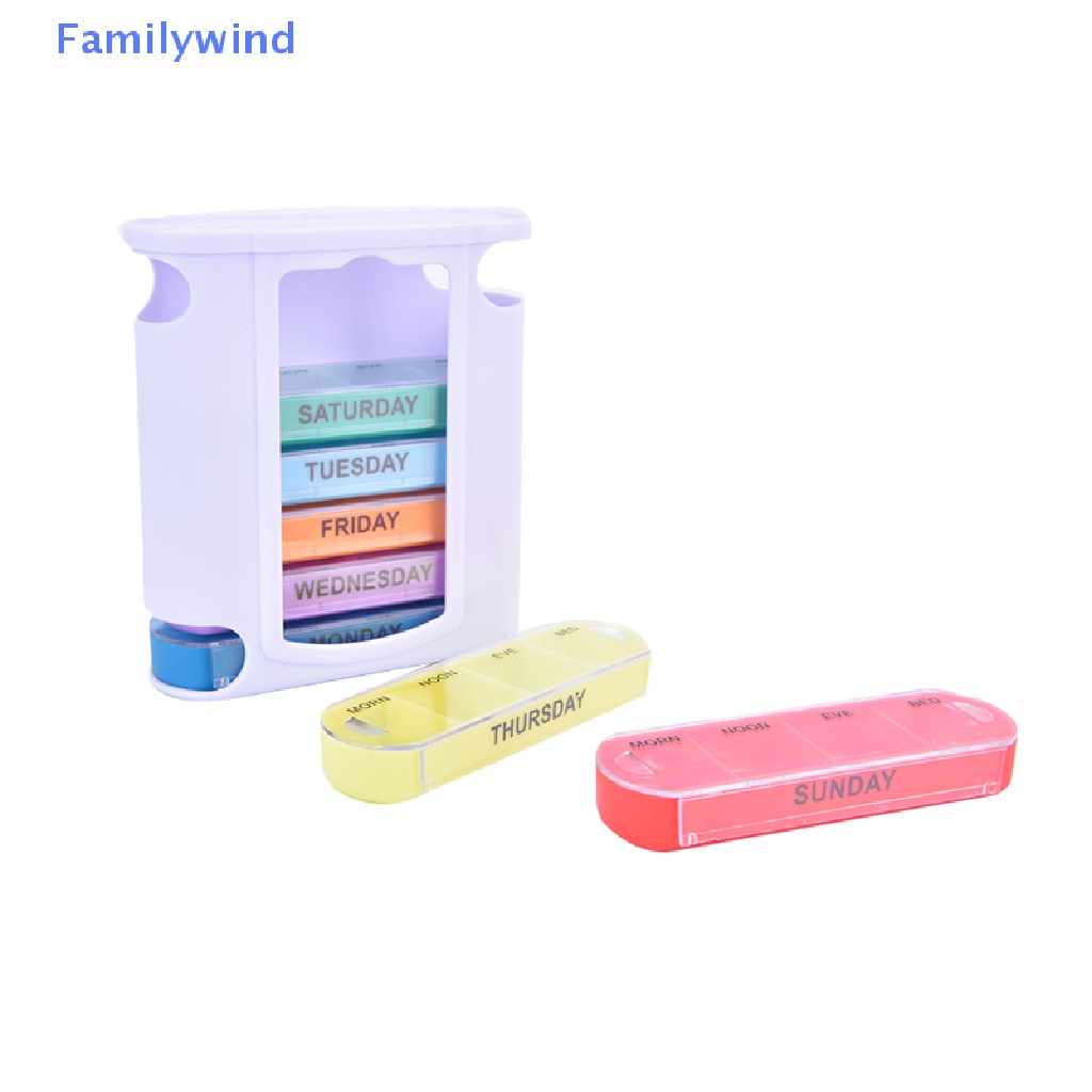 Hộp Đựng Thuốc Viên 7 Ngày Tiện Dụng Cho Gia Đình