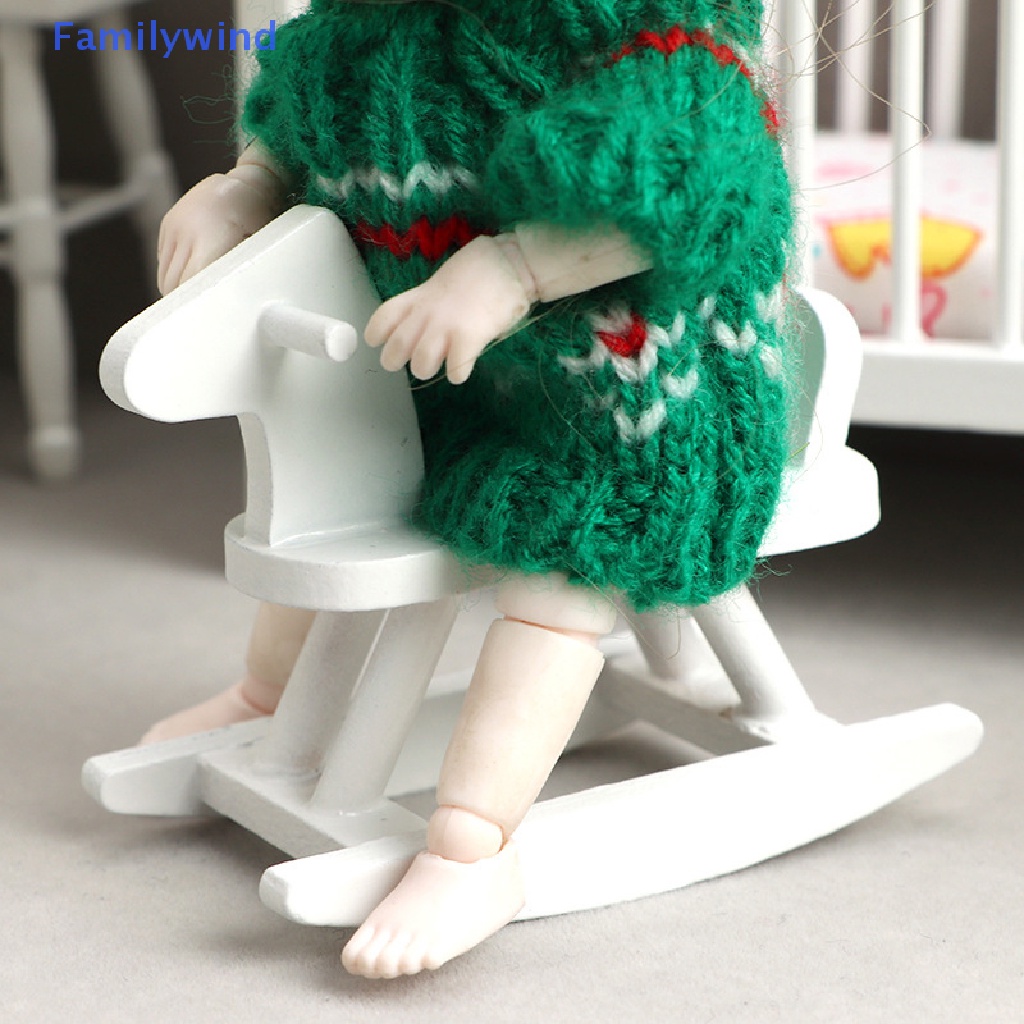 Mô Hình Ngựa Bập Bênh Tỉ Lệ 1: 12 Trang Trí Nhà Búp Bê