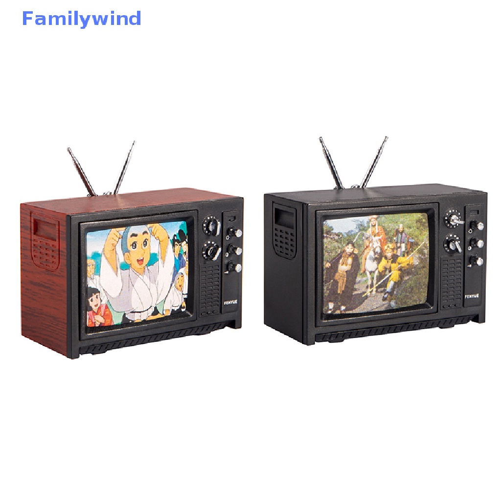 1 Mô Hình TV Thu Nhỏ 1: 12 Dùng Để Trang Trí Nhà Búp Bê