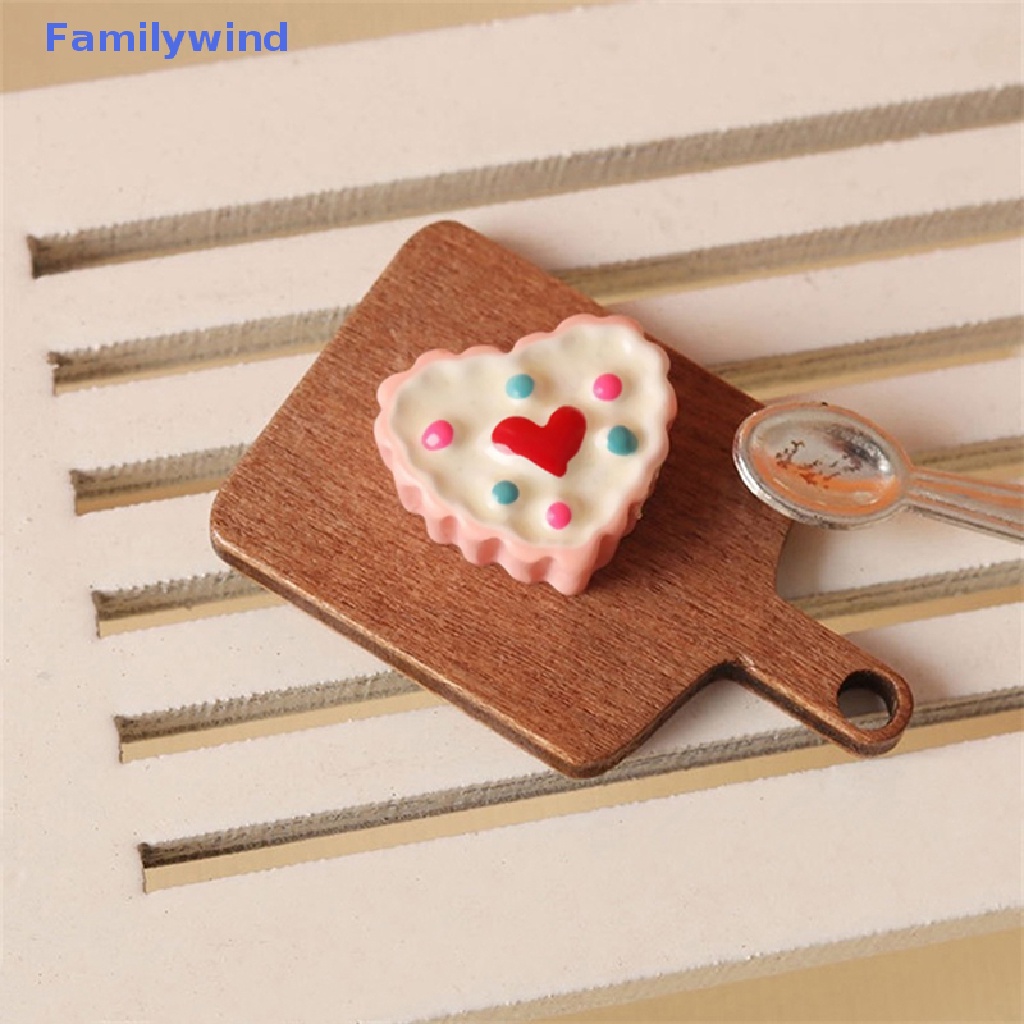 Set 5 Thớt Cắt Bánh Mì Tráng Miệng 1: 12 Trang Trí Nhà Búp Bê