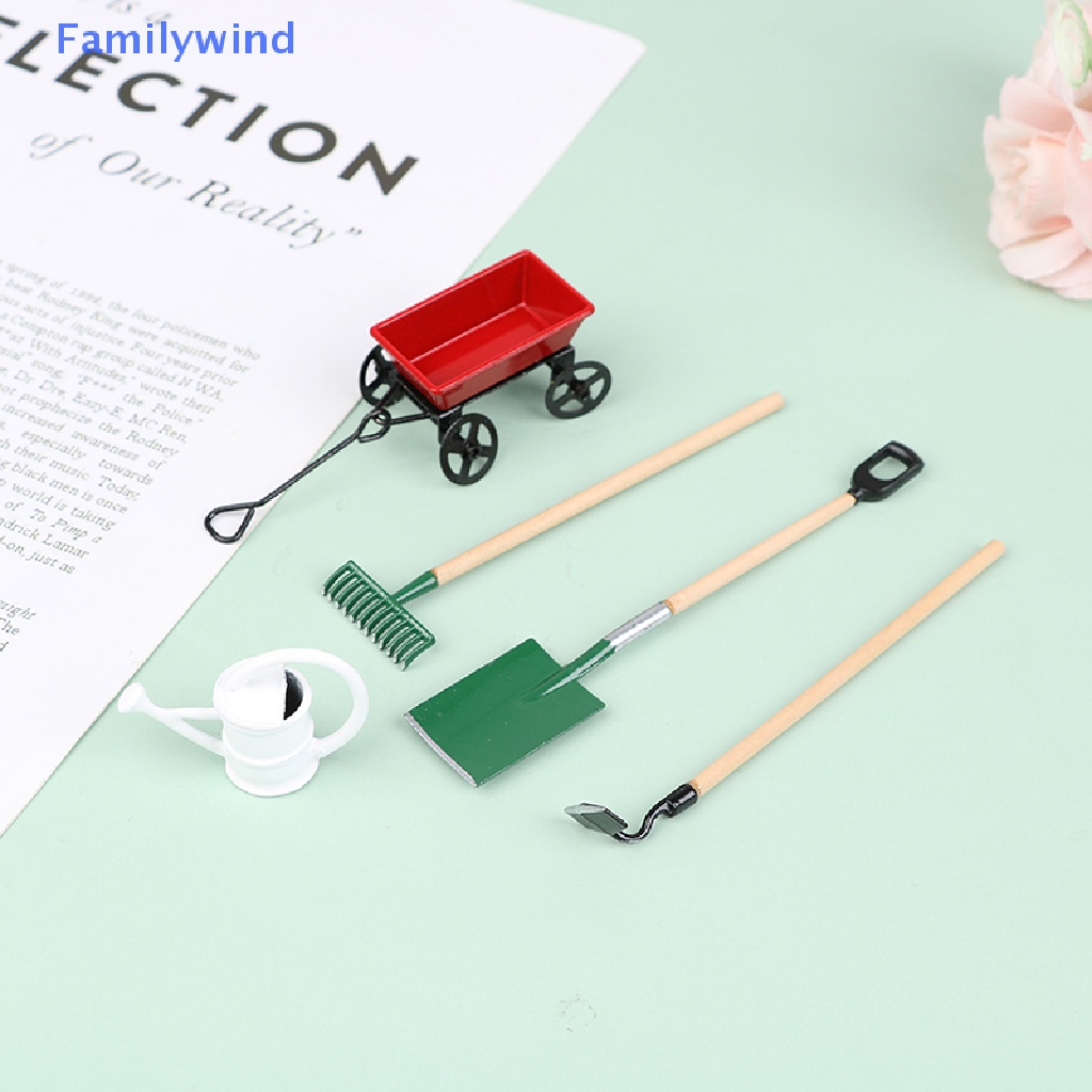 Bộ 5 Dụng Cụ Tưới Cây Mini Cho Nhà Búp Bê