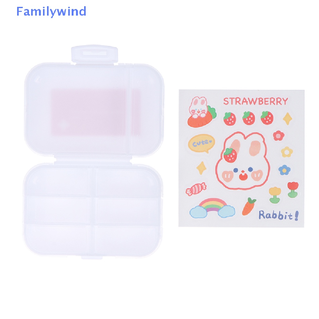 Hộp Đựng Thuốc 8 Ngăn Tiện Lợi Cho Du Lịch