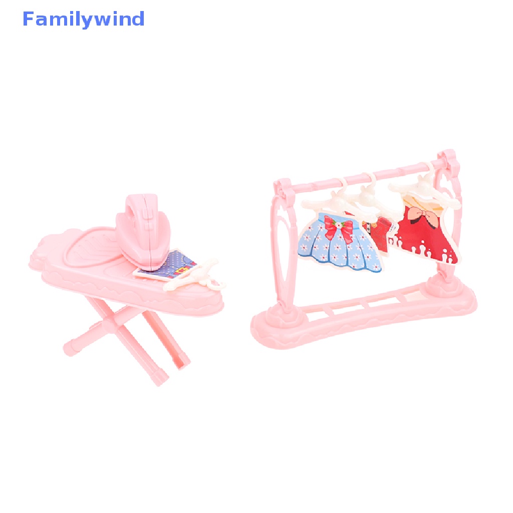 1 Bộ Bàn Ủi 1: 6 1: 12 Trang Trí Nhà Búp Bê