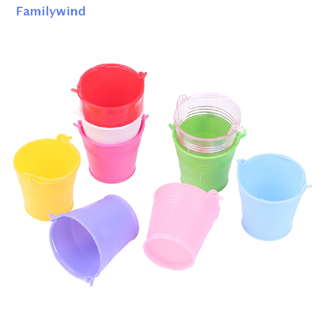 Xô Nước Mini Trang Trí Nội Thất Cho Nhà Búp Bê