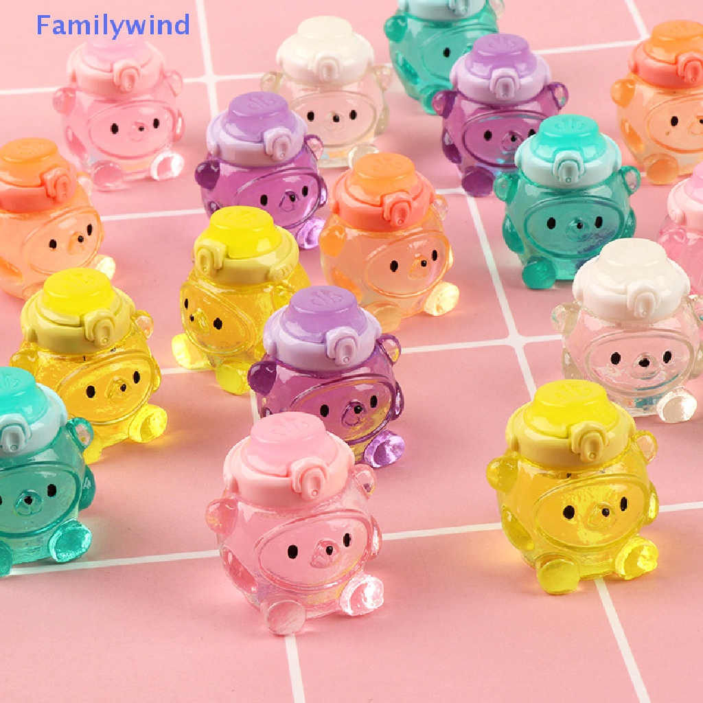 Bộ Đồ Chơi Bình Nước Mini Hình Gấu Dễ Thương