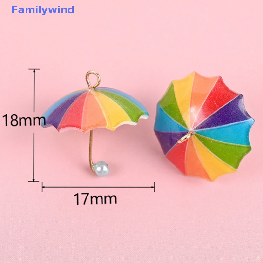 Set 5 Dù Mini Tỉ Lệ 1 / 12 Dùng Để Trang Trí Nhà Búp Bê