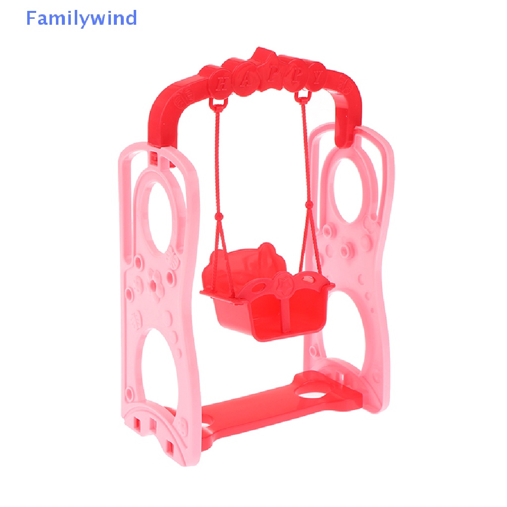1 Bộ Mô Hình Xích Đu Trang Trí Nhà Búp Bê