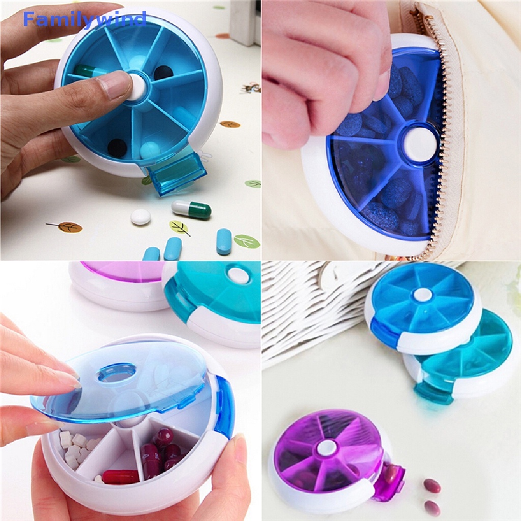 Hộp Đựng Thuốc 7 Ngày Tiện Dụng Khi Đi Du Lịch