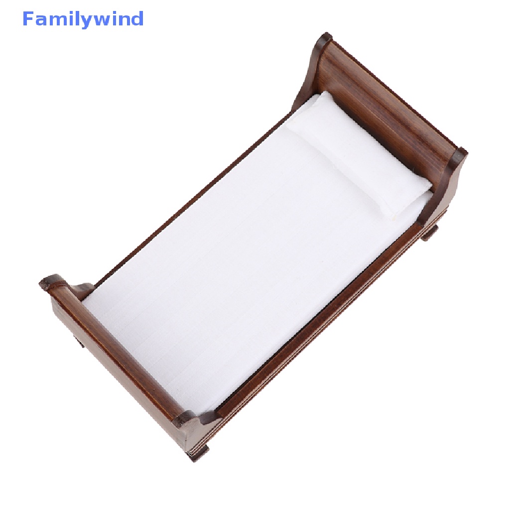 Giường Ngủ Mini Tỉ Lệ 1: 12 Trang Trí Nhà Búp Bê